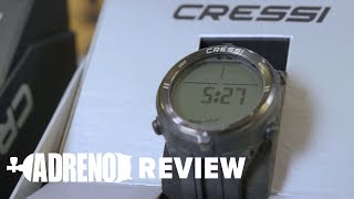 Cressi Dive Computer Range Review  ADRENO [upl. by Eimorej]