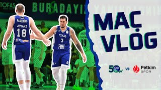 🇹🇷MİLLİ TAKIM ARASI LİGİN SON MAÇI🏀  TOFAŞ 10799 PETKİMSPOR [upl. by Nylicaj]