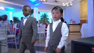 Ring Bearer Ring Security and Flower Girl Dance Off [upl. by Daria]