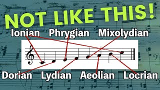 MODES How to Understand amp Actually Use Them  Music Theory [upl. by Pincas]