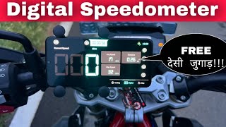 FREE Digital GPS Speedometer Odometer Speed Tracker App For Bikes amp Scooters [upl. by Noitsirhc]