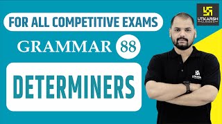 Determiners  English Grammar  For All Competitive Exams  EP88  By Ravi Sir [upl. by Samuela]