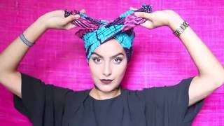 Turban tutorial  Ultra easy and quick [upl. by Atiuqal]