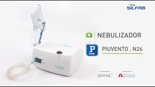 Unboxing amp Modo de Uso Nebulizador a Pistón Piuvento N26 [upl. by Dreda]