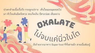 Oxalate  Oxalate Dumping ภัยเงียบที่Carnivore ต้องระวัง สายผักต้องเข้าใจ Toxic Superfood [upl. by Anisirhc]