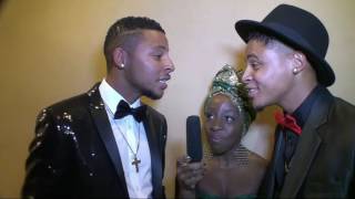 Samantha catches up with Vicus and Vincent of South Africans V4Muzik [upl. by Marciano165]