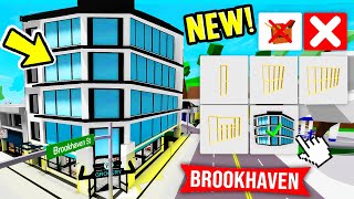 HOW TO ADD NEW FLOORS in Roblox Brookhaven UPDATE [upl. by Ashby]