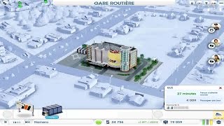 Lets Play SimCity  Episode 9  Gare Routière et Réseau de Bus [upl. by Nolyd877]