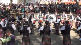 Alberta Caledonia Pipe Band  Medley  Costa Mesa 2013 [upl. by Naiva]