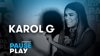 Karol G Entrevista  Stingray PausePlay [upl. by Marelda]