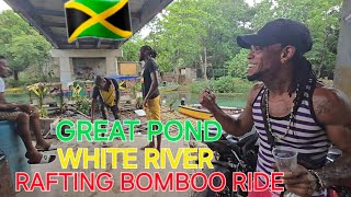 JAMAICA BAMBOO RAFTING WHITE RIVER [upl. by Annocahs]