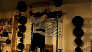 Push Press 3x 160 kg  23032016 [upl. by Sivek261]