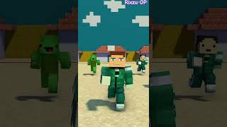 JJ and Mikey Squid Game minecraft minecraftjjandmikey minecraftanimation jjandmikey trending [upl. by Annaiuq]