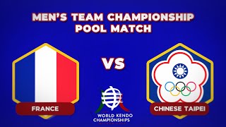 19th World Kendo Championships Pool Match France VS Chinese Taipei [upl. by Nide]