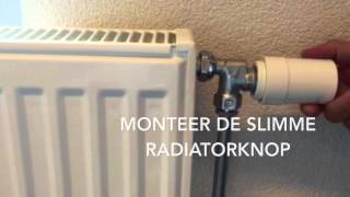 Installatie WoonVeilig Slimme Radiatorknop [upl. by Alleira]