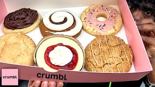 CRUMBL COOKIES OF THE WEEK  RANKED  Cherry Cheesecake Chocolate Cupcake Maple Glaze amp More [upl. by Gregoor]