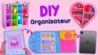 DIY IDÉES DORGANISATEUR INCROYABLES  ORGANISATEUR MURAL COEUR  ORGANISATEUR DE BUREAU EN CARTON [upl. by Channing]