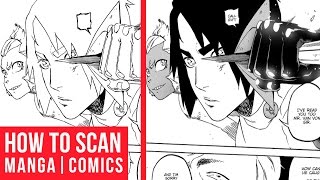 How To Scan Manga  Comic Pages [upl. by Asia]