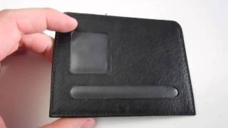 Ultra Slim Leather Wallet [upl. by Clorinda]