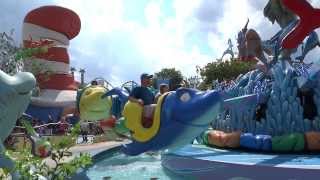 Universal Studios Islands Of Adventure  One Fish Two Fish Red Fish Blue Fish in HD 1080P [upl. by Thorley390]