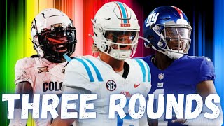 2025 NFL Mock Draft w TRADES  Titans go CRAZY🚨 [upl. by Epolulot]