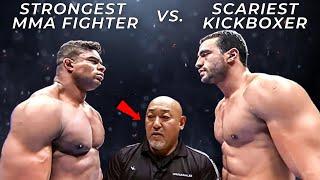 Strongest MMA Fighter vs Scariest Kickboxer Badr Hari vs Alistair Overeem [upl. by Joan438]