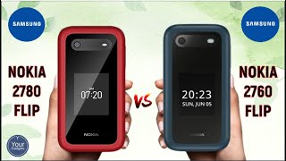 Nokia 2780 Flip vs Nokia 2760 Flip [upl. by Nichy]