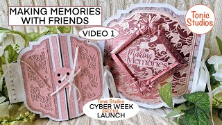 Making Memories with Friends MEMORY BOOK  VIDEO 1 [upl. by Warwick]