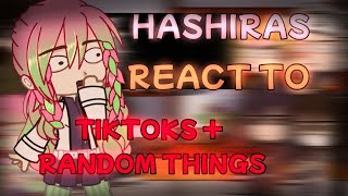 Hashiras React To TikToks Random Things\\Part 1 Demon Slayer Spoilers [upl. by Zicarelli]