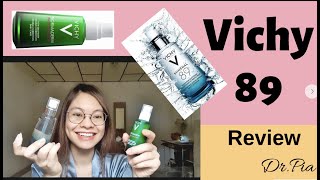 Review Bộ Dưỡng Chất Vichy Mineral 89 amp Vichy Normaderm Phytosolution [upl. by Gardy]