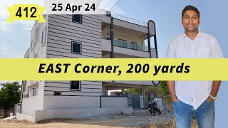 Video No412  Direct Owner  EAST corner 200 yards G2 house for sale in Ghatkesar Hyderabad [upl. by Gaither]