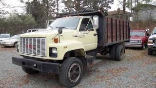 1990 GMC Topkick Dumptruck Start Up Engine and In Depth Tour [upl. by Leoni852]