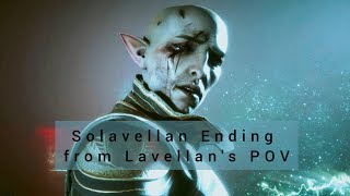 Lavellans pov  Dragon Age Veilguard Solavellan ending dragonage solavellan solas [upl. by Aehr]