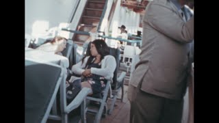 Spain 1970s The ferry archive footage [upl. by Mandeville]