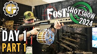 SHOT Show 2024 Day 1 Part 1 [upl. by Linden799]