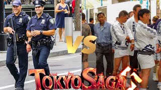 Yakuza VS Police Force  Tokyo Saga [upl. by Llevol4]