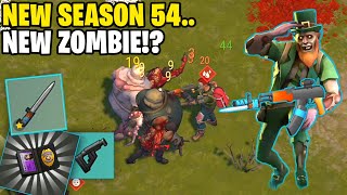 NEW ZOMBIE IS COMING TO LDOE UPDATE SEASON 54  Last Day On Earth Survival [upl. by Einned816]