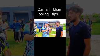 Zaman khan bowling tips cricketfan short video viralvideo Saeed Sports academy [upl. by Eartnoed156]