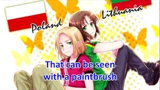 APH Poland x Lithuania Marukaite Chikyuu with subs [upl. by Monte]