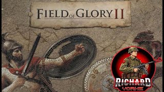 Field of Glory II Multiplayer Anglo Saxon A 950 AD Vs Anglo Saxon B 950 AD [upl. by Frasquito]