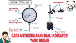 Cara menggunakan dial indicator yang benar  bagus harifsyah [upl. by Sharlene]