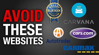 Car Buying Websites to Find Deals on Used Cars  Review of Carvana Autotrader Carmax and Others [upl. by Bentlee130]