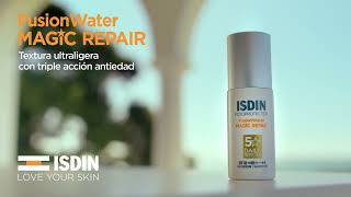 Isdin Fotoprotector Fusion Water Magic Repair  Arenal Perfumerías [upl. by Floro]