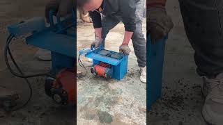 Cement bricks Making Process Goodtools and machinery make work easy [upl. by Tengler]