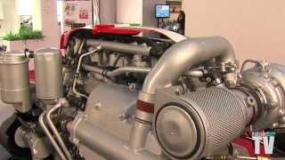 FNM Marine Diesel Engine  quotspecialequot Salone di Genova 2013 [upl. by Eceryt]