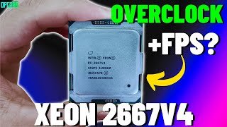 Fiz Overclock  Unlock boost no XEON E5 2667v4 Ganhei mais desempenho em JOGOS [upl. by Isabelita]