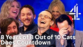 ALL TIME FUNNIEST MOMENTS from 8 YEARS of 8 Out of 10 Cats Does Countdown [upl. by Crow222]