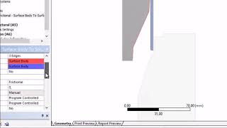 Ansys WB nonlineer analiz [upl. by Ahsyak]