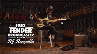 1950 Fender Broadcaster played by RJ Ronquillo [upl. by Bonneau]