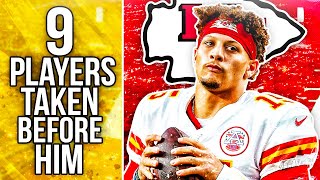 What Happened To The 9 Players Drafted Before Patrick Mahomes [upl. by Donnenfeld]